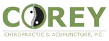 The Corey Chiropractic & Acupuncture P.C. website scrolling logo